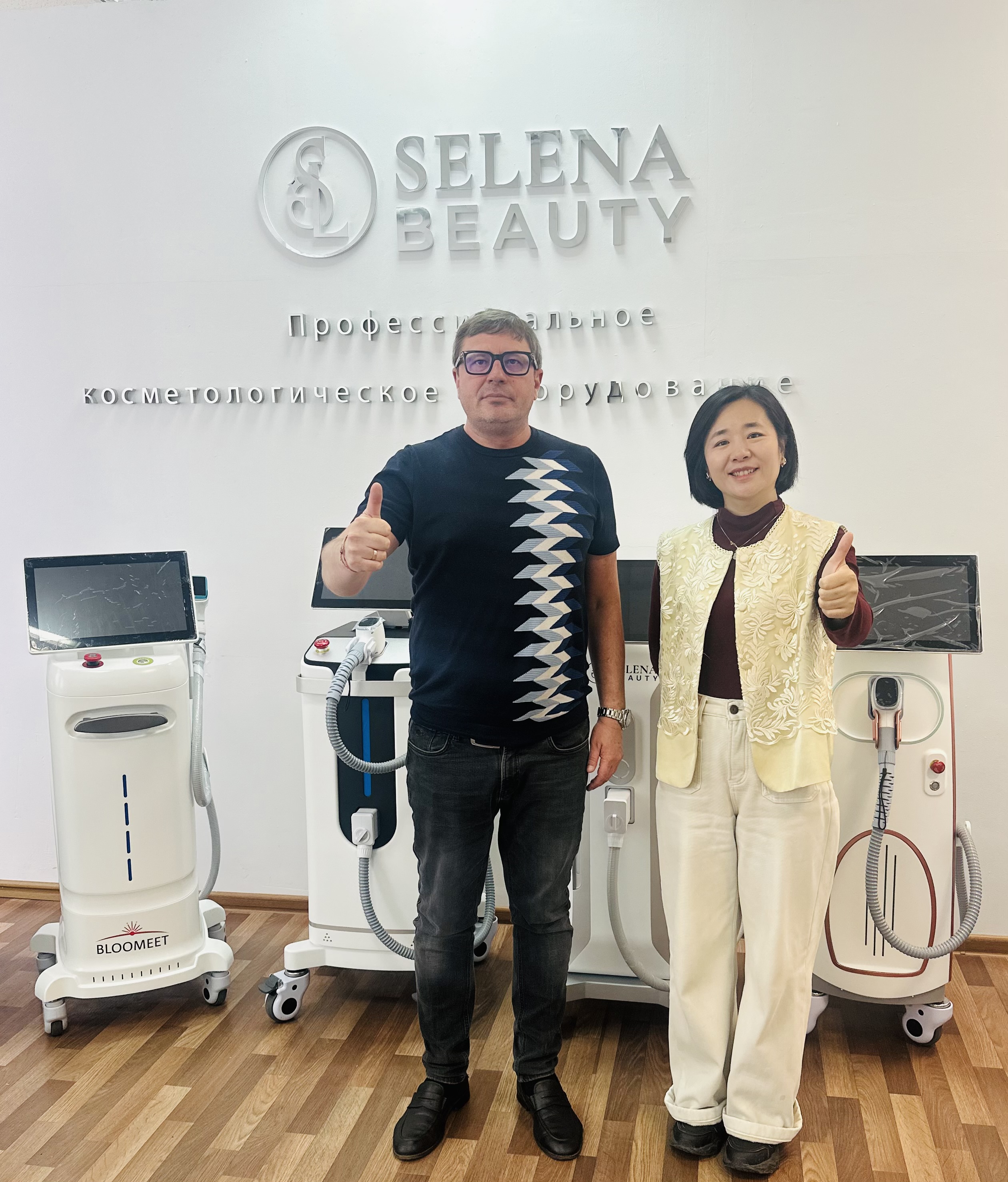 Представители фабрики ADSS в гостях у SELENA BEAUTY!